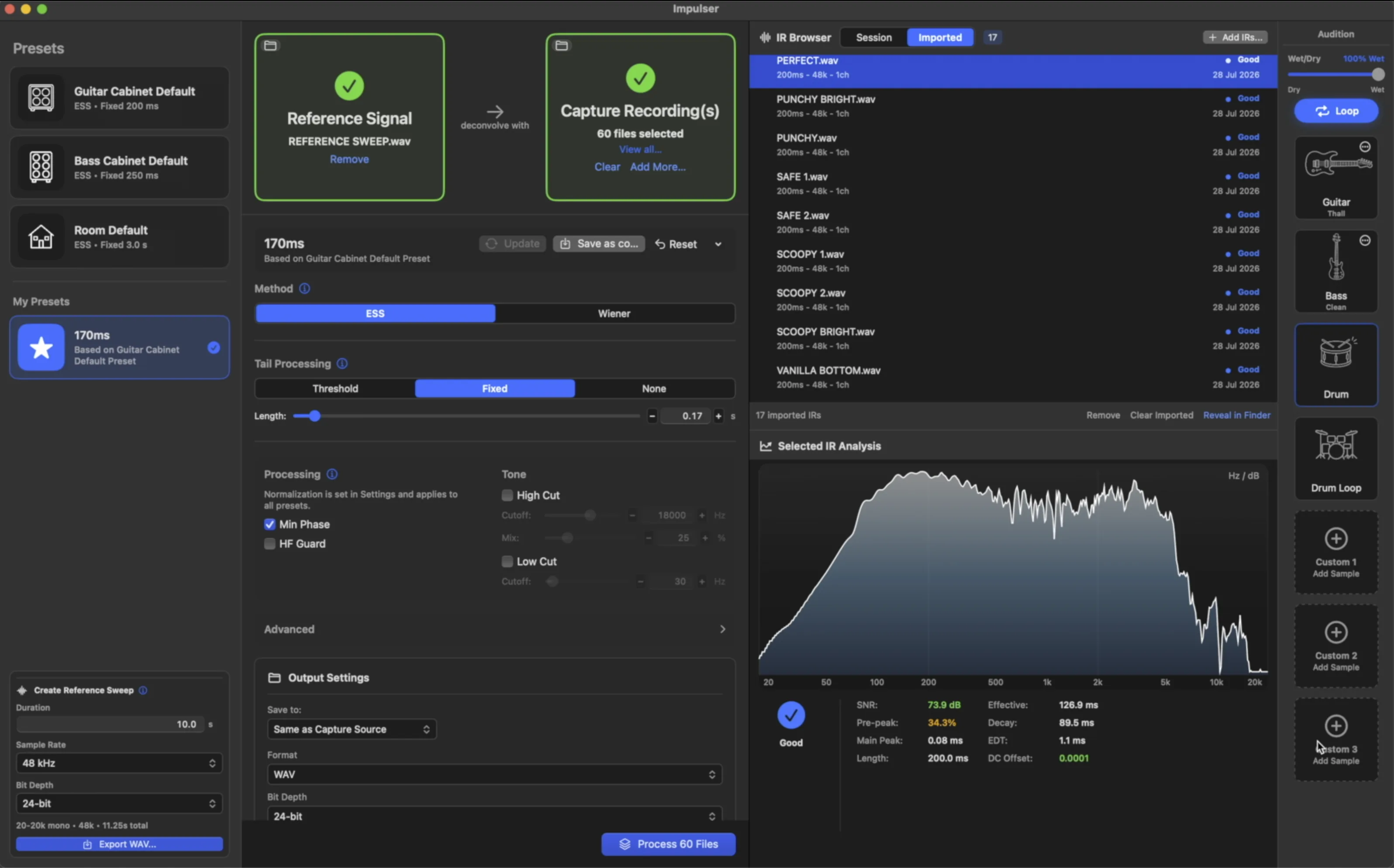 Impulser application interface