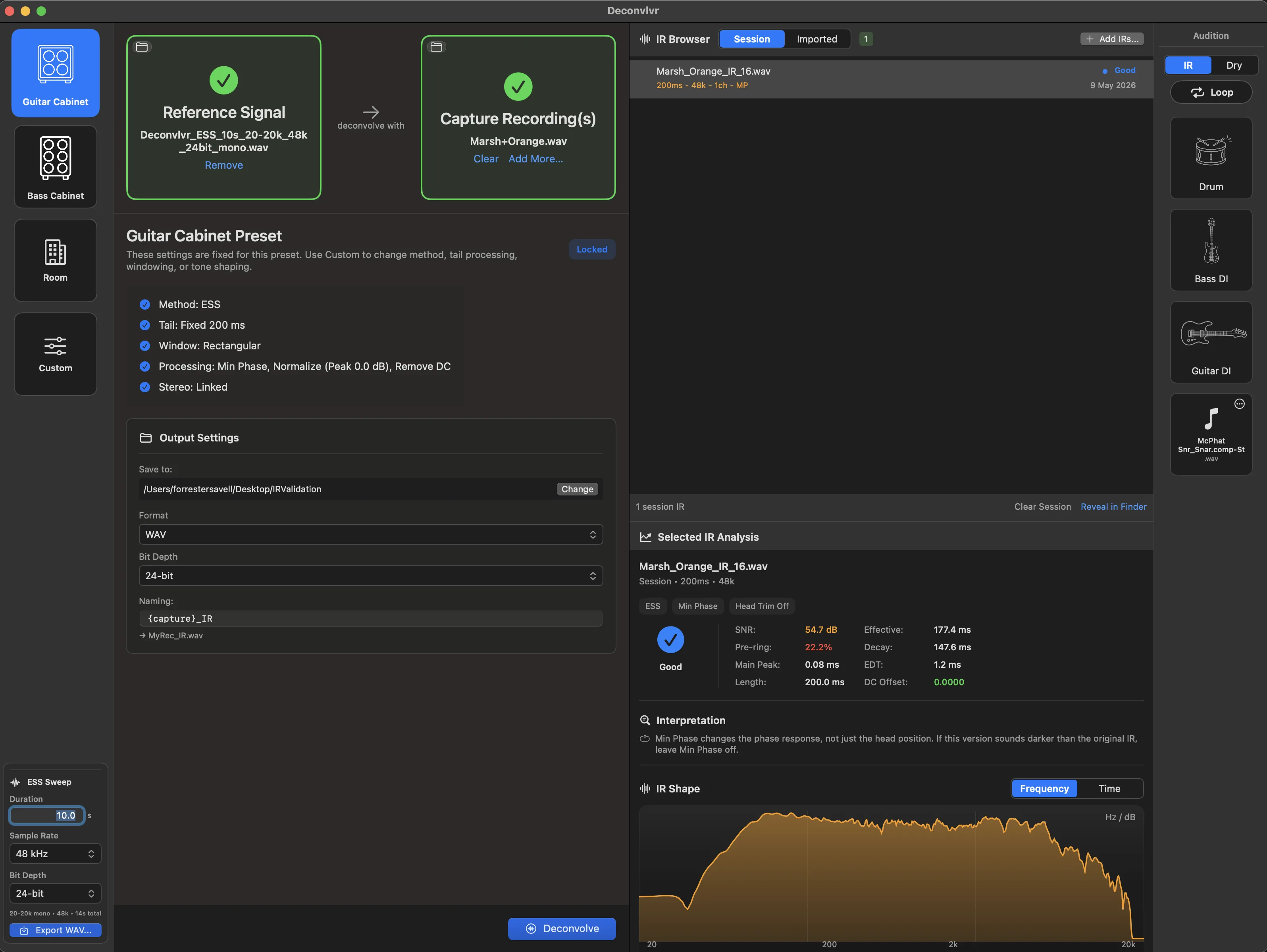 Impulser application interface